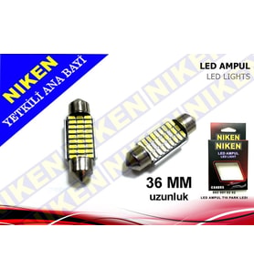 Sofit Led Ampul 27 Ledli Ultra Beyaz 36mm
