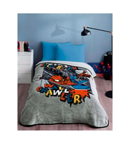 Özdilek Lisanslı Tek Kişilik Çocuk Battaniye (155x215)-Spiderman Wall Crawler Örümcek Adam