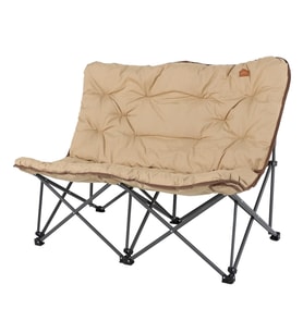 KingCamp Lemon Lux Double Ultra Konforlu Çift Kişilik Kamp Sandalyesi Khaki