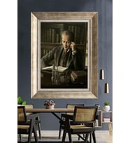 Gümüş Çerçeveli Atatürk Tablo za299