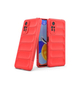 Xiaomi Redmi Note 11 Pro Kılıf Optimum Silikon - Kırmızı