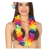 Rengarenk Hawaii Boyun Çelengi Partisi Kolyesi 1 Adet