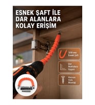 12 Parça Esnek Bits Uç Seti 300 mm Tornavida Uç Seti