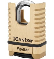Master Lock, Pirinç, Asma Kilit, Proseries 2-1/4 Inç Genişliğinde Kendi Şifreli Kilidinizi Ayarlayın