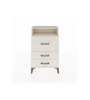 Arges Komodin Tek Raflı 3 Çekmeceli 60x30x96 Aytaşı-Aytaşı