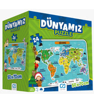 Ca Games Dünyamız Yer Puzzle Cayer-5025