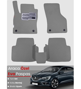 RENAULT MEGANE 4 SEDAN (2016-2025) Uyumlu EVA Paspas Tam Set–Oto Paspas,Araca Özel