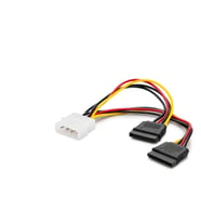 Sata Power Y Kablosu 2 In 1 20 Cm - Siyah HDX5522