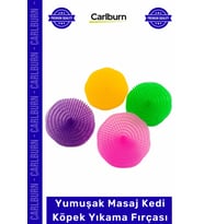 Özel Üretim Parmak Yüzük Geçmeli Elden Kaymayan Yumuşak Plastik Masaj Kedi Köpek Yıkama Fırçası