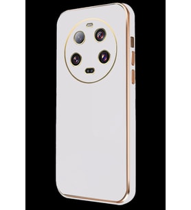 Pilelistore   Xiaomi Mi 14 Ultra Kılıf Volet Silikon - Beyaz
