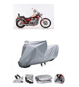 Suzuki VS 800 Intruder  Gri Motosiklet Brandası ARKA ÇANTA UYUMLU DEĞİLDİR