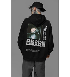 Drake Rapper Baskılı Unisex Oversize Şarkıcı Hoodie