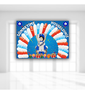 Sünnetime Hoşgeldiniz Afiş - 70cm x 50cm (STD)