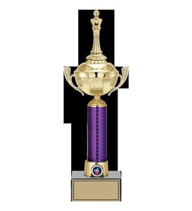 ODAK KUPA - Figürlü Kupalar - Satranç Figürlü Kupalar FG-060 A - 42 cm