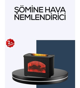 Aromaterapi Uyumlu Ultrasonik Oda Nemlendirici Ayarlanabilir Sis Çıkışlı
