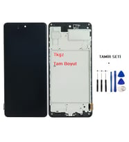 Samsung Galaxy M51 - SM-M515 Uyumlu Lcd Ekran Dokunmatik Servis Lcd ÇITALI + TAMİR SETİ