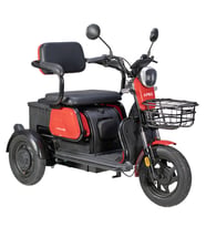 VOLTA APEC APM2 ELEKTRİKLİ MOTOSİKLET(3 TEKERLEKLİ KAYAN KOLTUK 2 KİŞİLİK)