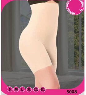 Ten Lazer Kesim Yüksek Bel Paçalı Korse – Toparlayıcı Şekillendirici Kadın Korse S-3XL 5008
