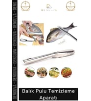#BalıkTemizleyici Balık Temizliği Zahmetsiz Hijyenik Paslanmaz Ergonomik Pratik Balık Pulu Kazıyıcı