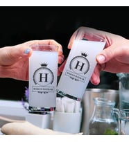 İsim Baş Harfli 2li Rakı Bardağı