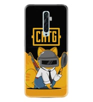 Oppo Reno 2Z 4 Lite 4 Pro 5 6 7 A31 Kılıf Desemli Silikon Cat G 1677