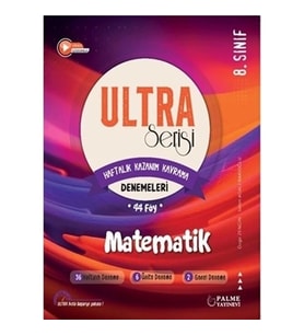 Palme Yayıncılık 8. Sınıf Ultra Serisi Matematik Denemeleri 44 Föy