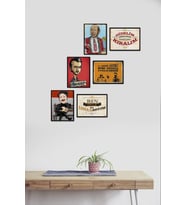 Leyla Ile Mecnun 6 Parça Mdf Tablo