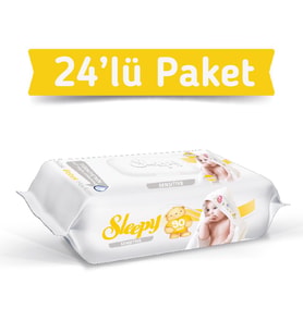 Sleepy Sensitive Islak Havlu Mendil 90'lı 24 Adet 2160 Yaprak