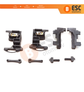 Mercedes A Serisi W168 W169 B Serisi W245 İçin Lamella Kayar Sunroof Rüzgarlık Plastik Tamir Seti