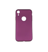 Apple iPhone XR Premium Silikon Kılıf Mor