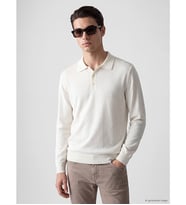 LC WAIKIKI Ekru Polo Yaka Erkek Triko Kazak