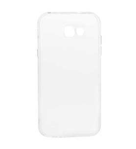Galaxy A7 2017 Kılıf Zore Şeffaf İnce ve Esnek Süper Silikon (Renksiz)