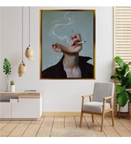Altın  Çerçeveli tablo n662