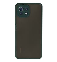 Mey İthalat® Mİ 11 Lite Kılıf Montreal Silikon Kapak - Yeşil