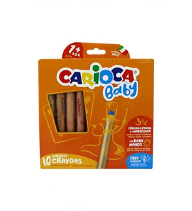Jumbo Bebek Ahşap Göv. Boya Kal. 3 In 1 10lu