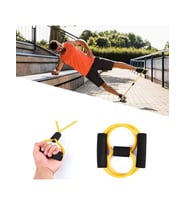 8 Şeklinde Direnç Bandı Yoga Plates Ve Vücut Geliştirme Egzersiz Bandı (5343)