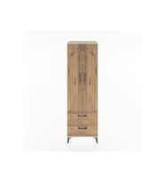 Hyperion Dolap 4 Raflı 2 Çekmeceli 2 Kapaklı 60x44x195 Aytaşı-Çam