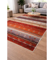 Modern Sisal Serisi Dijital Baskı Sisal Dokuma Halı SLH043