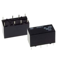 Hongfa Röle, 12V/DC Çift Kontak Telekom Tip HFD27 & 012-S