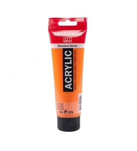 Talens Amsterdam Akrilik Boya 120 ml. 276 Orange Azo 