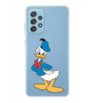 Samsung Galaxy A52s  Kapak Donald Duck Tasarımlı Şeffaf Silikon Kılıf