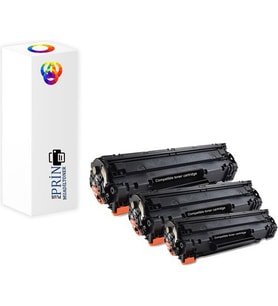 Plusprint Hp Laserjet Pro M1132 Mfp  85A Muadil Toner 3'lü Paket