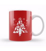 Big Lebowski Christmas Tree Silhouette Kupa Bardak Porselen