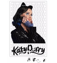 Katy Perry Cat Puzzle 240 Parça Yapboz