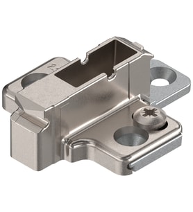 Blum Clip Menteşe Tabanı, Haç tipi, 9 mm, Zamak, Vidalı 175H7190