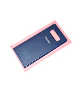 Tkgz Samsung Galaxy NOTE 8 Arka Pil Batarya Kapağı (CAM) LACİVERT