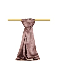 Bursa İpek Pudra Fırça Desen İpek Şal