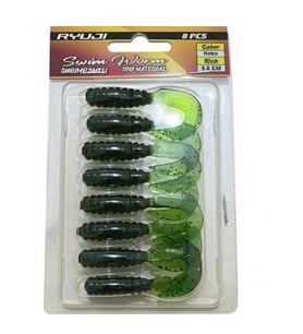 Ryuji Swim Worm 5,5cm TPR Kokulu Silikon Yem Flake