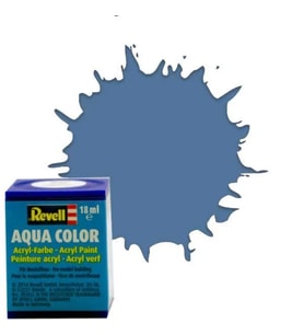 Nessiworld 79 -Aqua Color Greyish Blue - Mat Boya- 18 ml