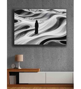 Koç stüdyo Modern tasarım kanvas tablo 50x70 (Çok Renkli)